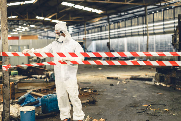 Professional Biohazard technician working in Bennington, NE